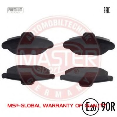 Тормозные колодки MASTER-SPORT 13046039492N-SET-MS