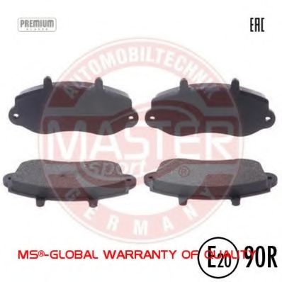 Тормозные колодки MASTER-SPORT 13046039592N-SET-MS