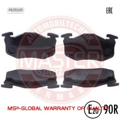 Тормозные колодки MASTER-SPORT 13046039262N-SET-MS