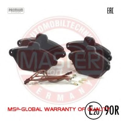 Тормозные колодки MASTER-SPORT 13046039722N-SET-MS