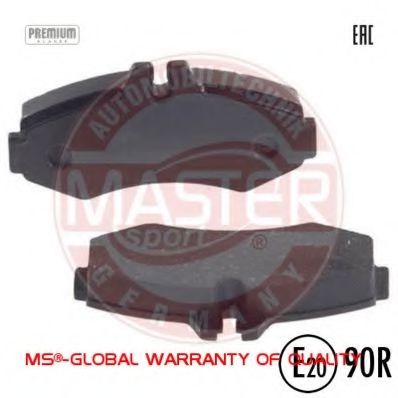 Тормозные колодки MASTER-SPORT 13046039802N-SET-MS
