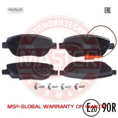 Тормозные колодки MASTER-SPORT 13046039832N-SET-MS