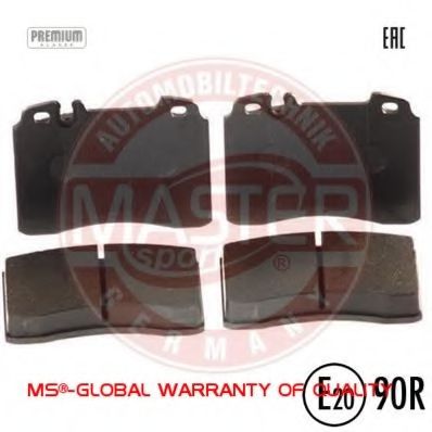 Тормозные колодки MASTER-SPORT 13046042012N-SET-MS