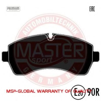 Тормозные колодки MASTER-SPORT 13046048272N-SET-MS