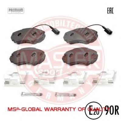Тормозные колодки MASTER-SPORT 13046049782N-SET-MS