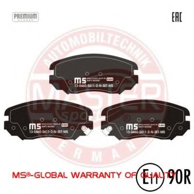 Тормозные колодки MASTER-SPORT 13046056112N-SET-MS