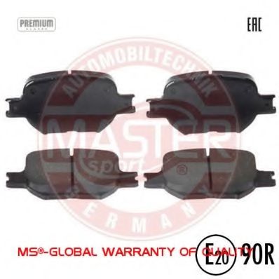 Тормозные колодки MASTER-SPORT 13046058172N-SET-MS