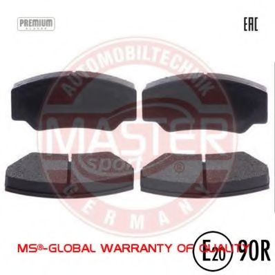 Тормозные колодки MASTER-SPORT 13046058632N-SET-MS