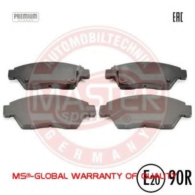 Тормозные колодки MASTER-SPORT 13046059512N-SET-MS