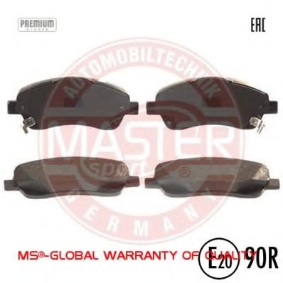 Тормозные колодки MASTER-SPORT 13046059982N-SET-MS
