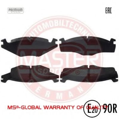 Тормозные колодки MASTER-SPORT 13046070592N-SET-MS