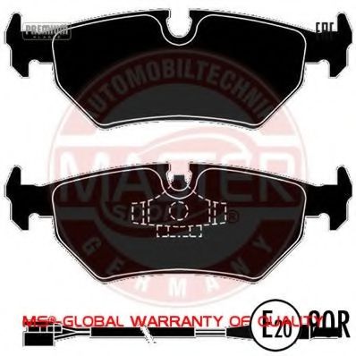 Тормозные колодки MASTER-SPORT 13046070612N-SET-MS