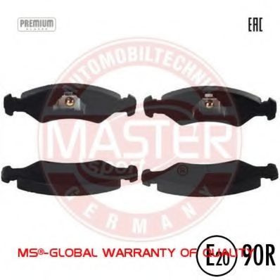 Тормозные колодки MASTER-SPORT 13046070672N-SET-MS