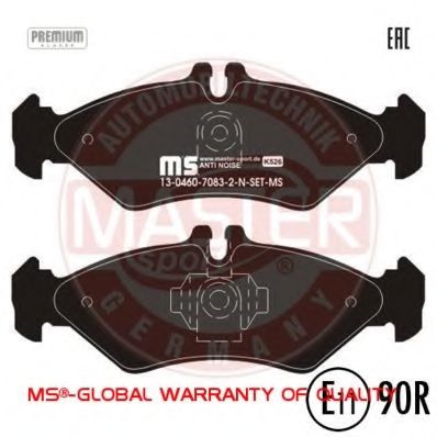 Тормозные колодки MASTER-SPORT 13046070832N-SET-MS