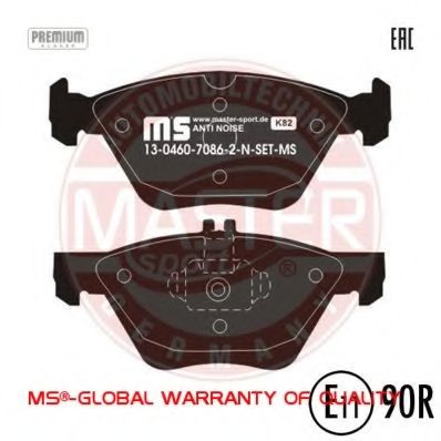 Тормозные колодки MASTER-SPORT 13046070862N-SET-MS