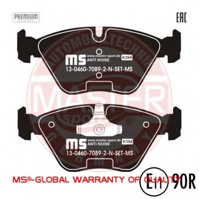 Тормозные колодки MASTER-SPORT 13046070892N-SET-MS