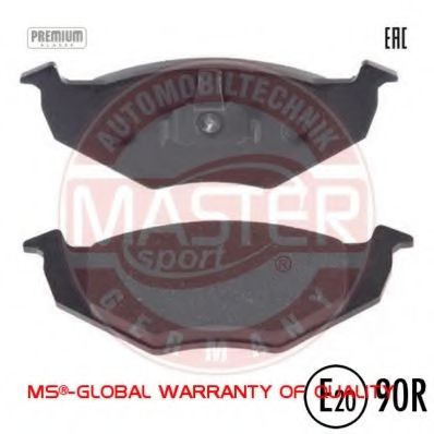 Тормозные колодки MASTER-SPORT 13046071012N-SET-MS