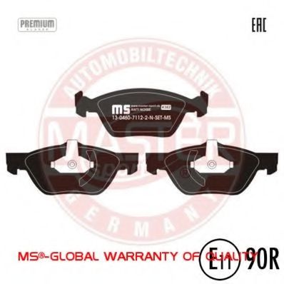 Тормозные колодки MASTER-SPORT 13046071122N-SET-MS