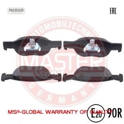 Тормозные колодки MASTER-SPORT 13046071262N-SET-MS