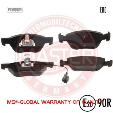 Тормозные колодки MASTER-SPORT 13046071402N-SET-MS