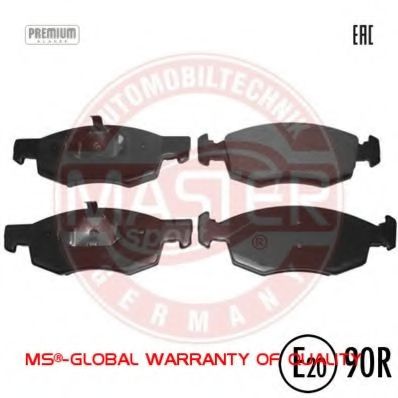 Тормозные колодки MASTER-SPORT 13046071412N-SET-MS