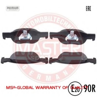 Тормозные колодки MASTER-SPORT 13046071442N-SET-MS
