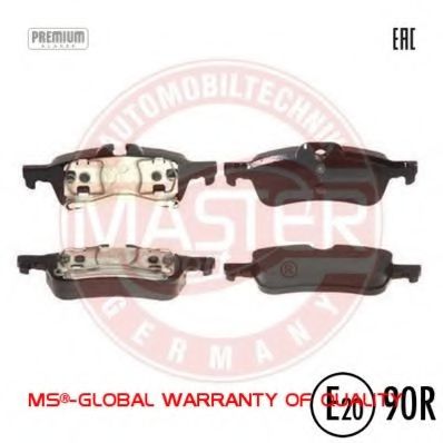 Тормозные колодки MASTER-SPORT 13046071622N-SET-MS
