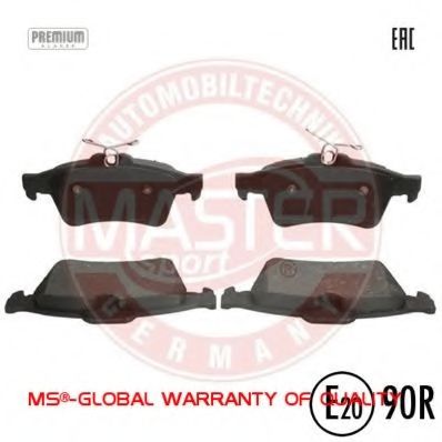 Тормозные колодки MASTER-SPORT 13046071752N-SET-MS
