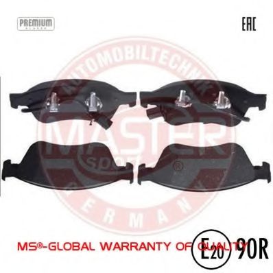 Тормозные колодки MASTER-SPORT 13046071822N-SET-MS