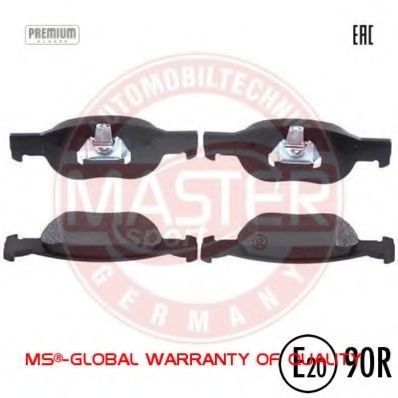 Тормозные колодки MASTER-SPORT 13046071862N-SET-MS