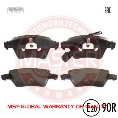 Тормозные колодки MASTER-SPORT 13046071922N-SET-MS