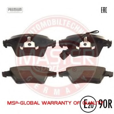 Тормозные колодки MASTER-SPORT 13046072152N-SET-MS