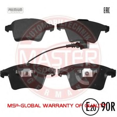 Тормозные колодки MASTER-SPORT 13046072362N-SET-MS