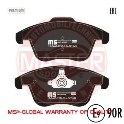 Тормозные колодки MASTER-SPORT 13046072562N-SET-MS