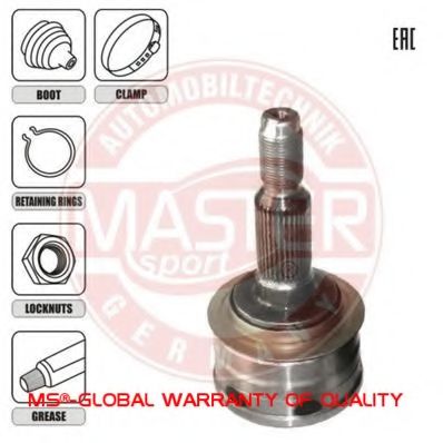 ШРУС с пыльником MASTER-SPORT 1516560-SET-MS