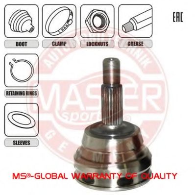 ШРУС с пыльником MASTER-SPORT 300849-SET-MS