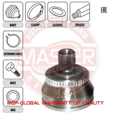 ШРУС с пыльником MASTER-SPORT 300856-SET-MS