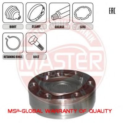 ШРУС с пыльником MASTER-SPORT 301106-SET-MS
