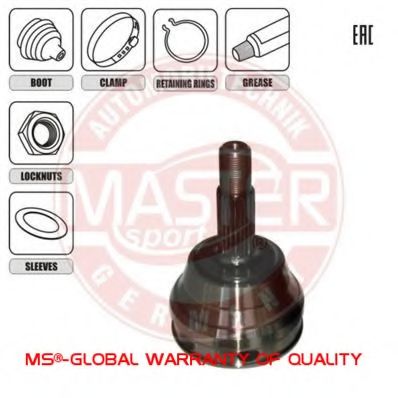 ШРУС с пыльником MASTER-SPORT 302175-SET-MS