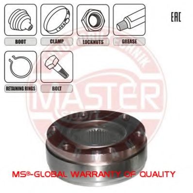 ШРУС с пыльником MASTER-SPORT 302229-SET-MS