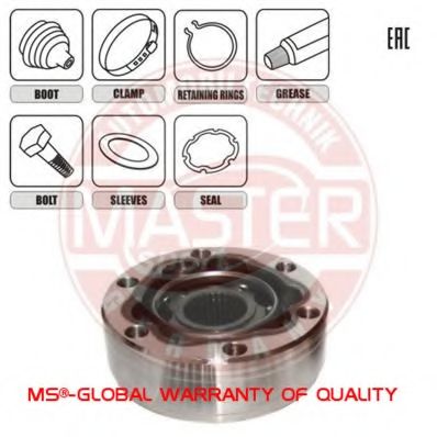 ШРУС с пыльником MASTER-SPORT 302230-SET-MS
