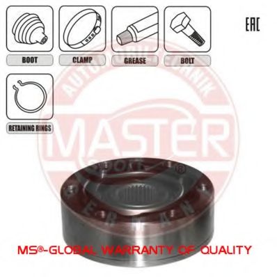 ШРУС с пыльником MASTER-SPORT 302255-SET-MS