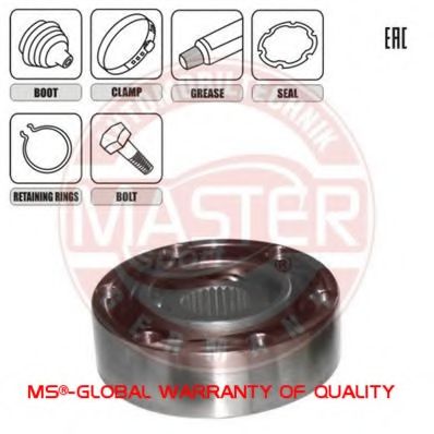 ШРУС с пыльником MASTER-SPORT 302287-SET-MS