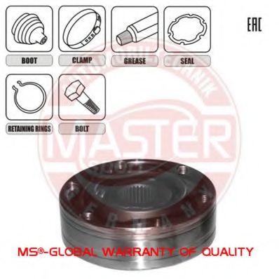 ШРУС с пыльником MASTER-SPORT 302305-SET-MS