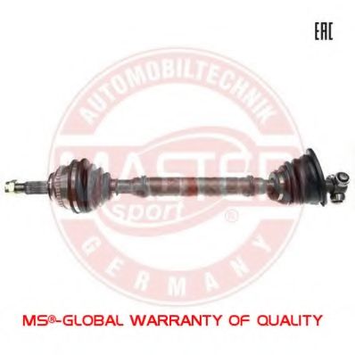 Полуось в сборе MASTER-SPORT 302908-SET-MS