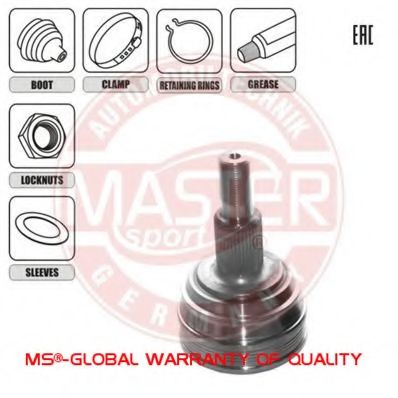 ШРУС с пыльником MASTER-SPORT 302961-SET-MS