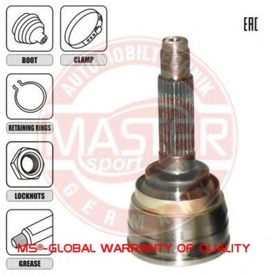 ШРУС с пыльником MASTER-SPORT 302984-SET-MS