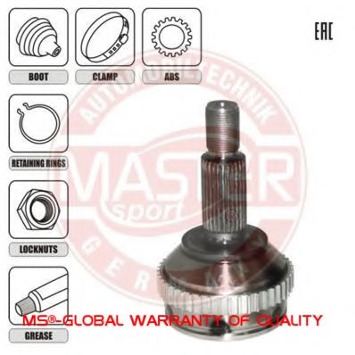 ШРУС с пыльником MASTER-SPORT 303085-SET-MS