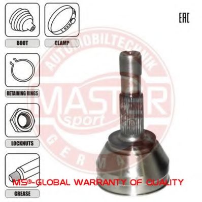 ШРУС с пыльником MASTER-SPORT 303099-SET-MS