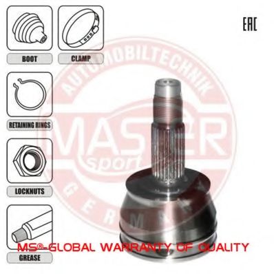 ШРУС с пыльником MASTER-SPORT 303111-SET-MS